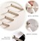 100 Pcs Bar Pins, Silver Brooch Clasp Pin Backs Safety Clasp Brooch for Name Tags Jewelry Making DIY Crafts Badges Mother's Day Gift (25MM/30MM)